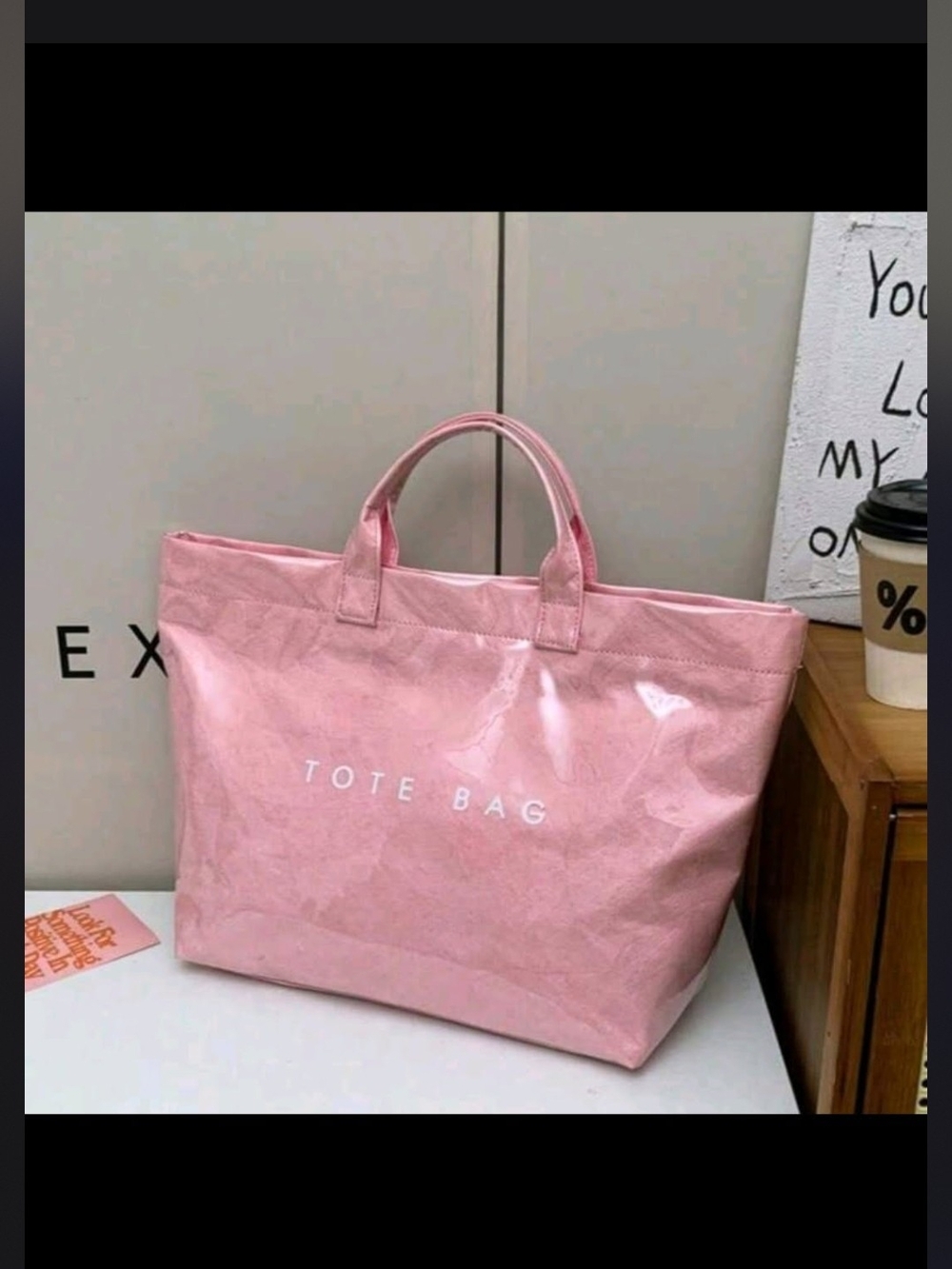 Pink Tote Bag - Casual Everyday Carry